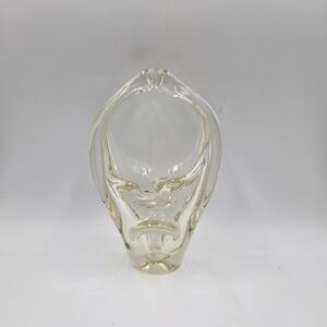 Elegant Handblown Glass Vase